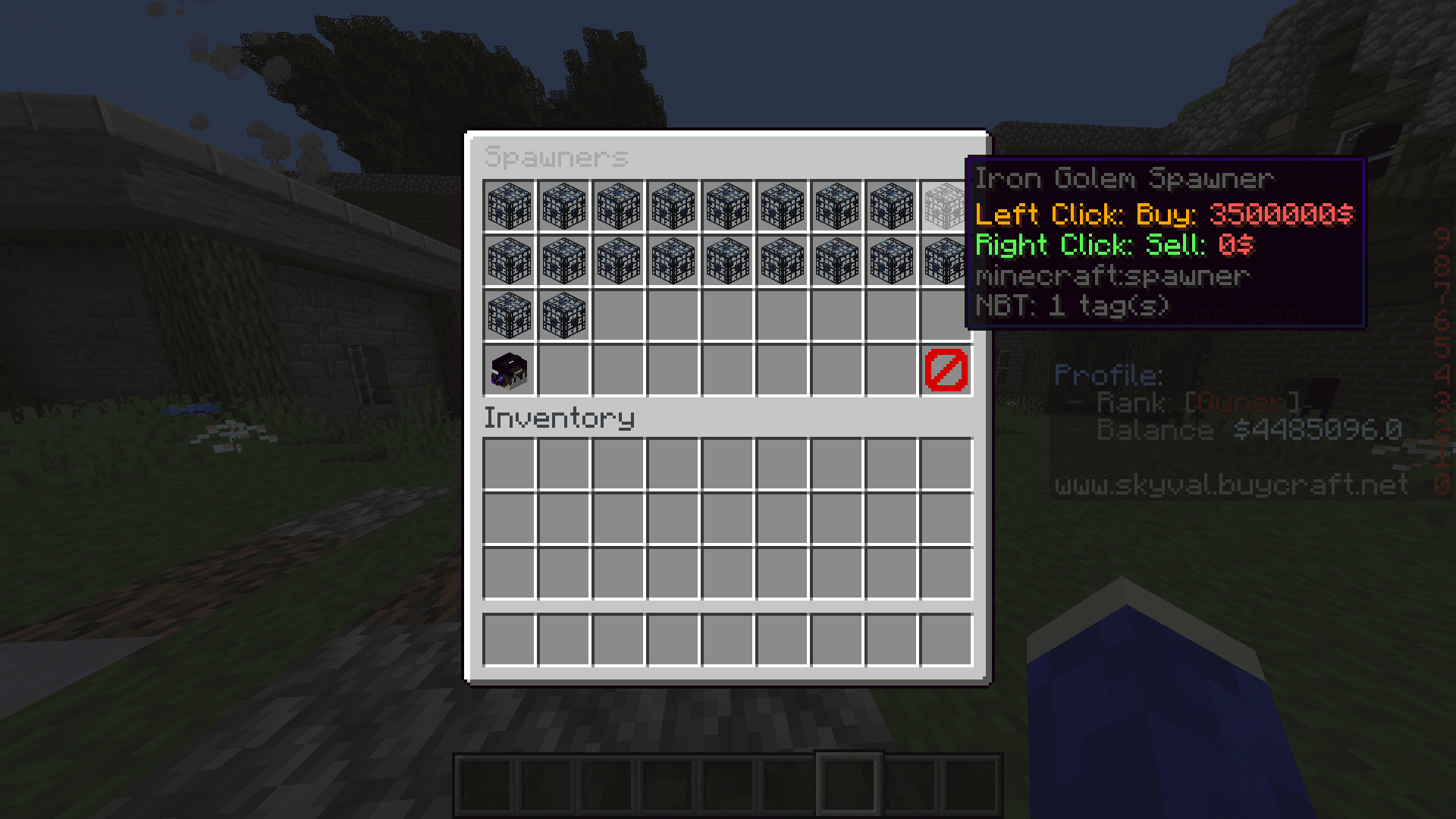 EconomyShopGUI screenshot
