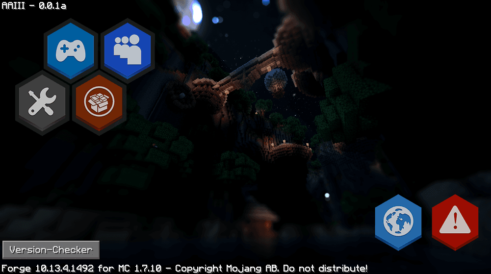 Custom Main Menu screenshot