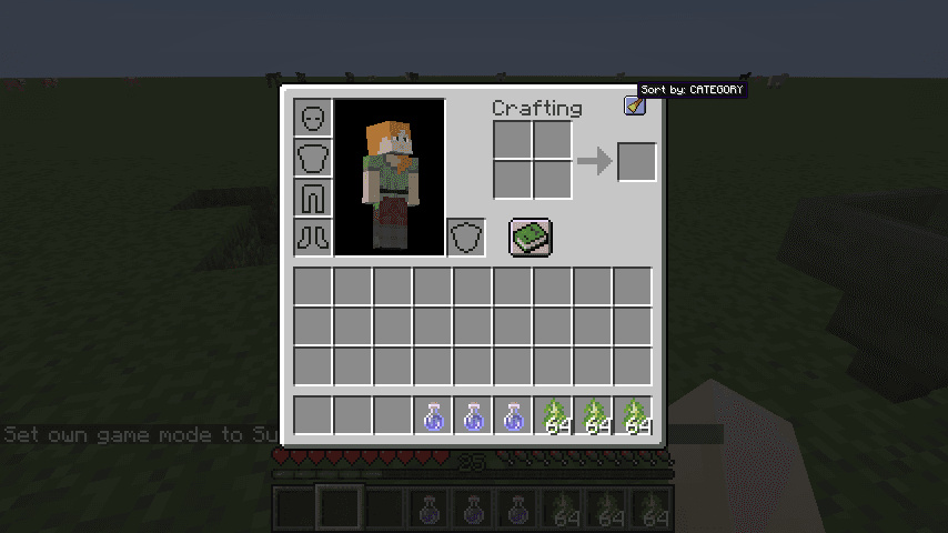Inventory Sorting screenshot