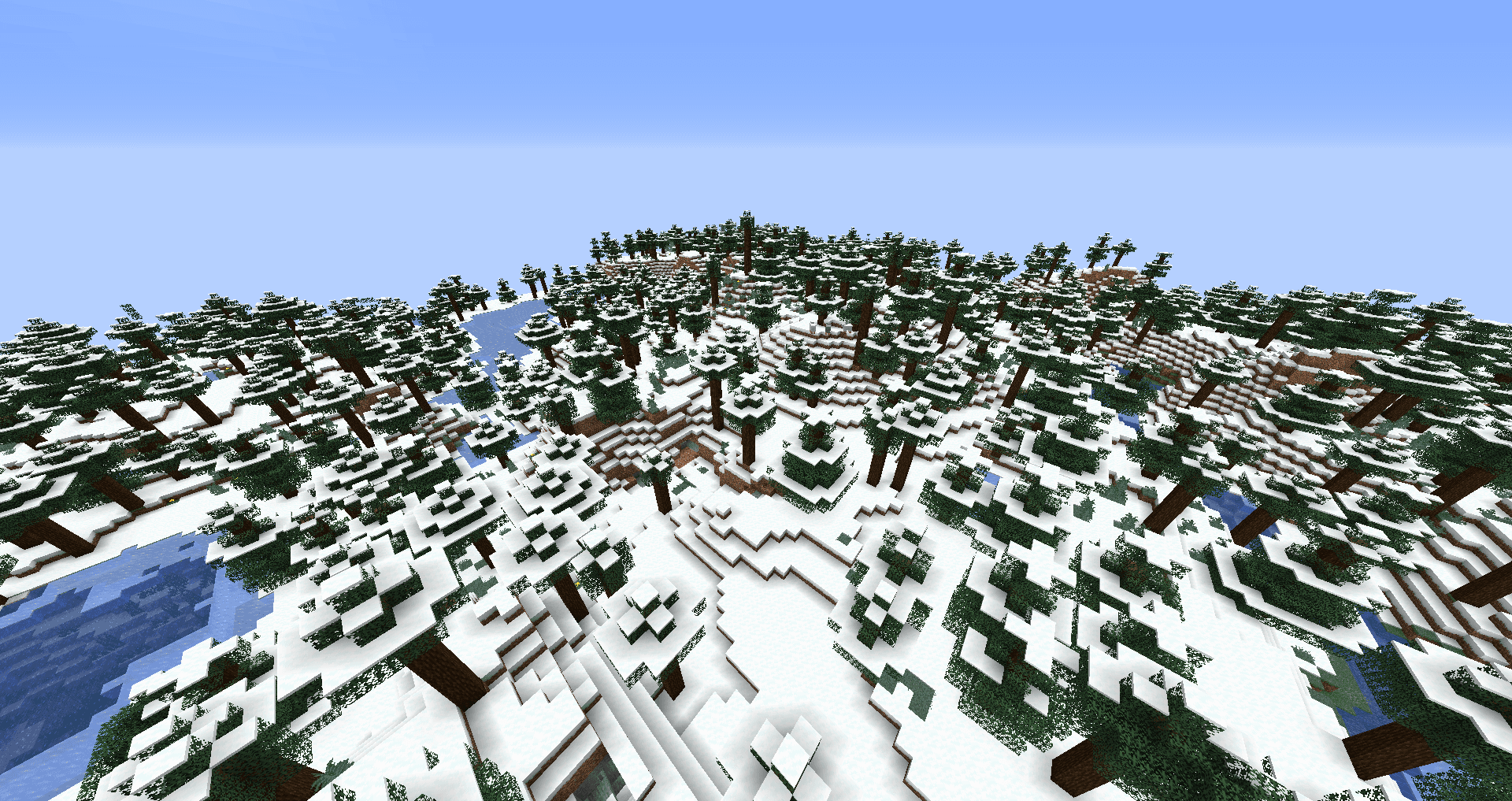 Snow Under Trees screenshot