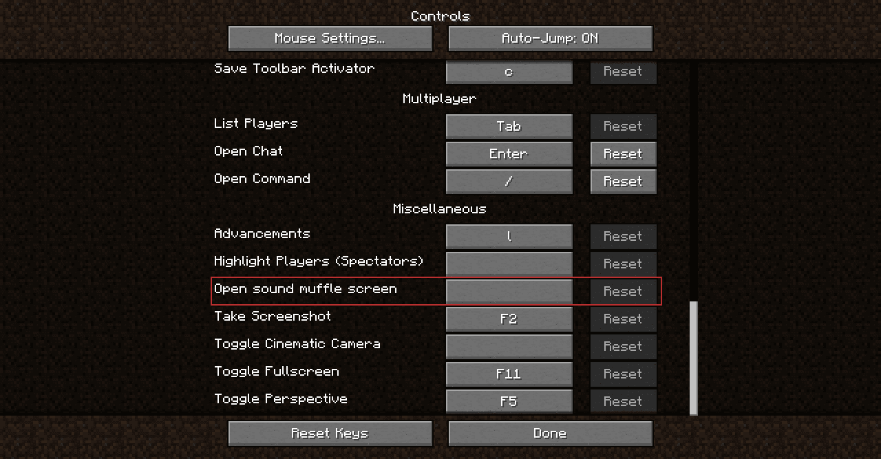 Extreme sound muffler - (Neo)Forge screenshot