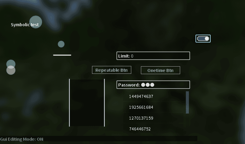 Modern UI screenshot
