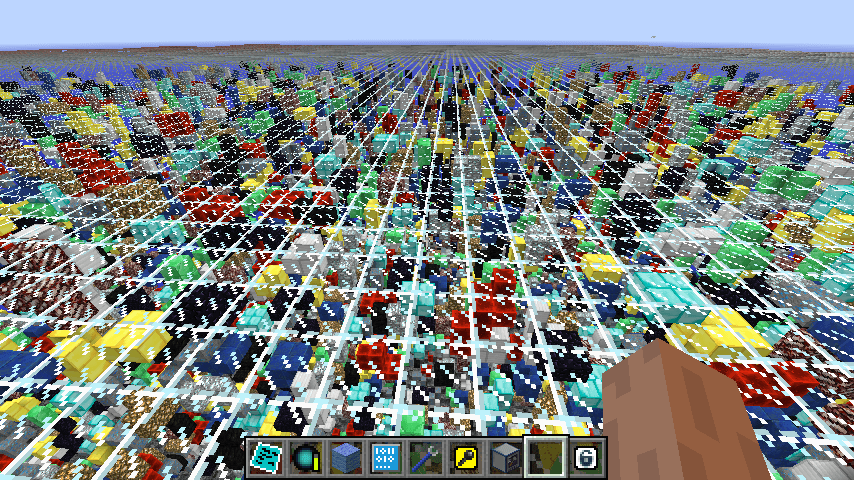 RFTools Dimensions screenshot