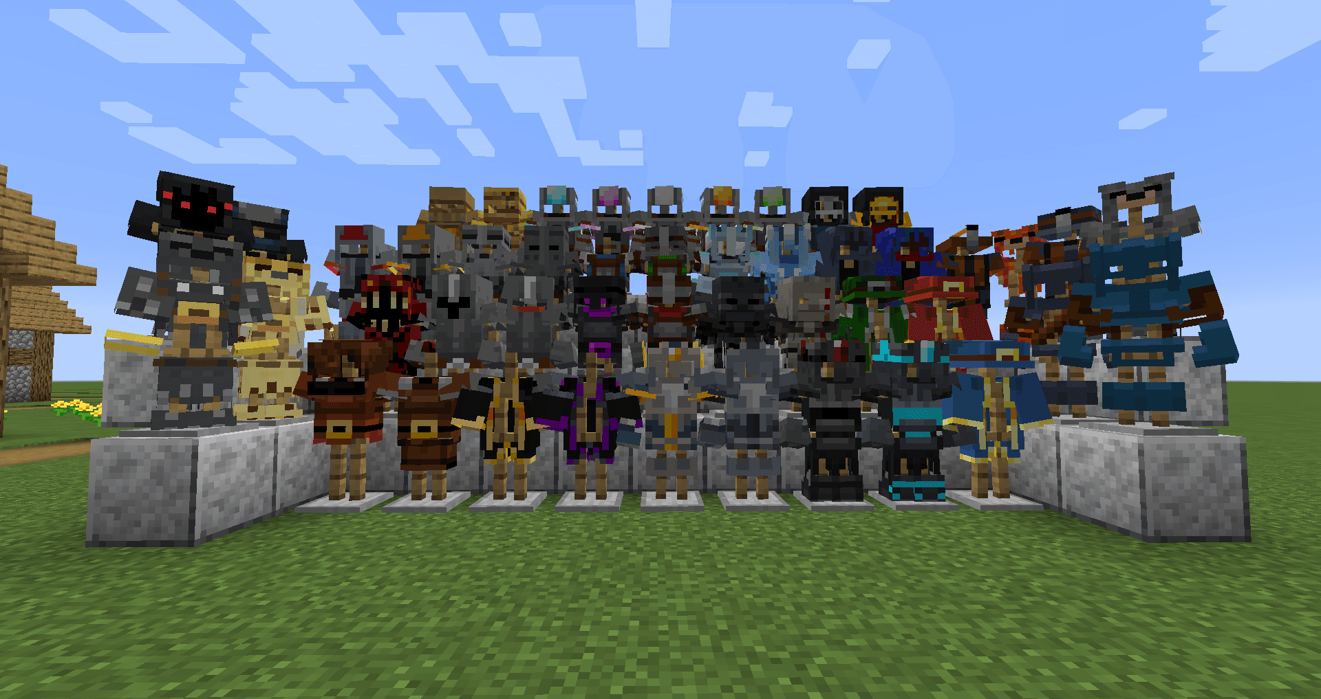 MC Dungeons Armors screenshot