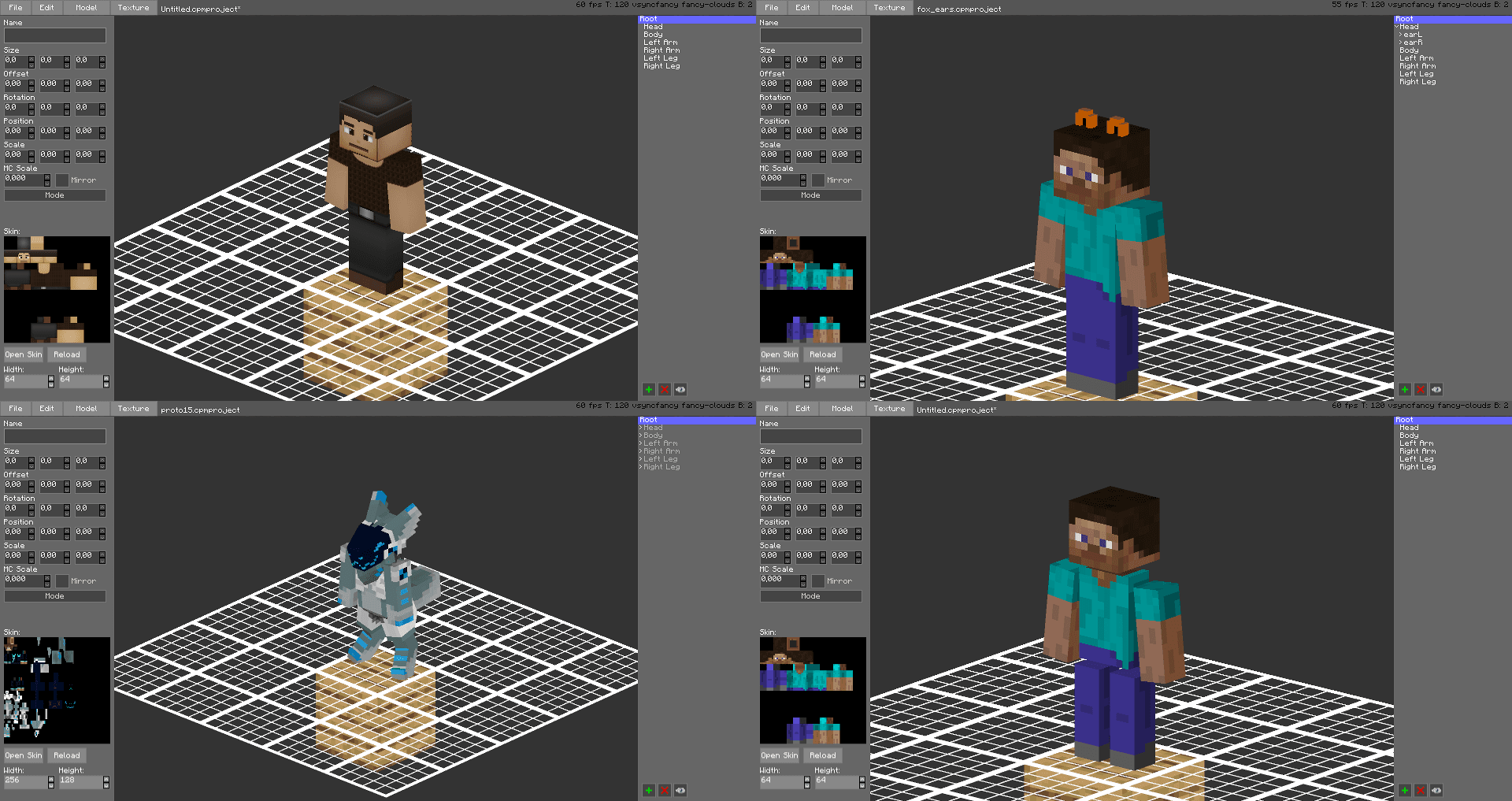 Customizable Player Models screenshot