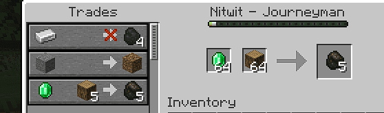 Custom Villager Trades (Forge/NeoForge) screenshot