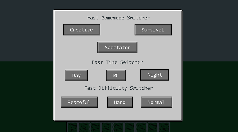 Fast Gamemode Switch Mod screenshot