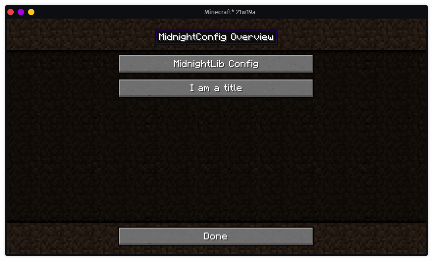 MidnightLib screenshot
