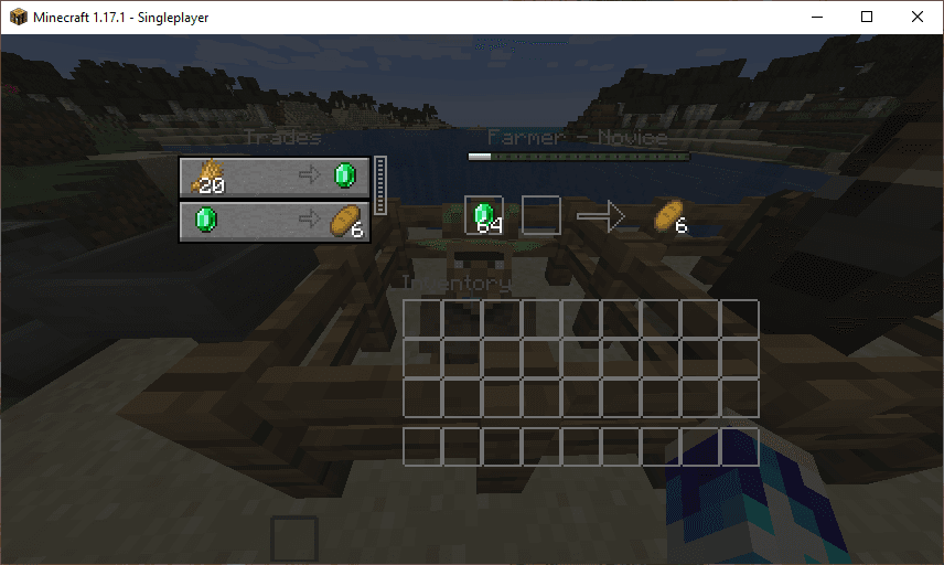 Transparent GUI and HUD screenshot
