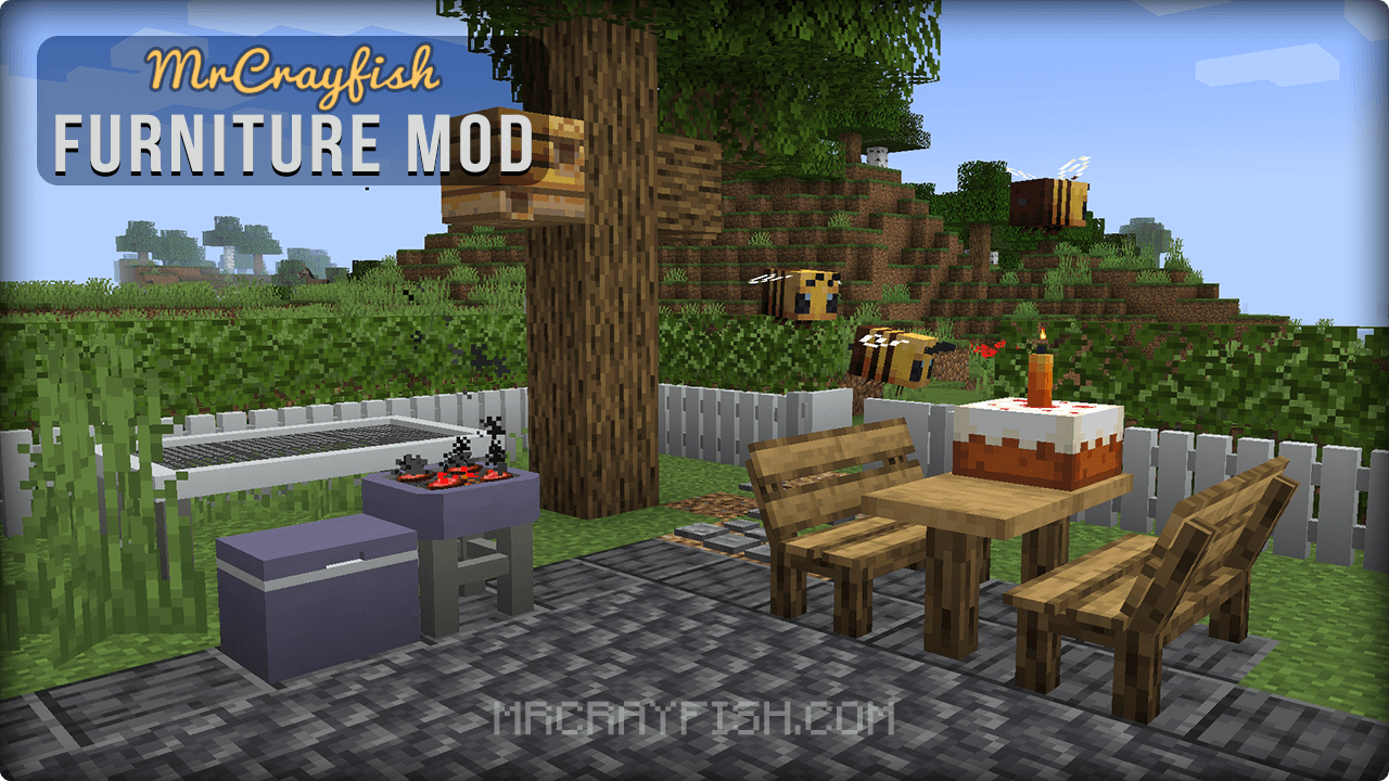 MrCrayfish's Furniture Mod (Legacy) screenshot