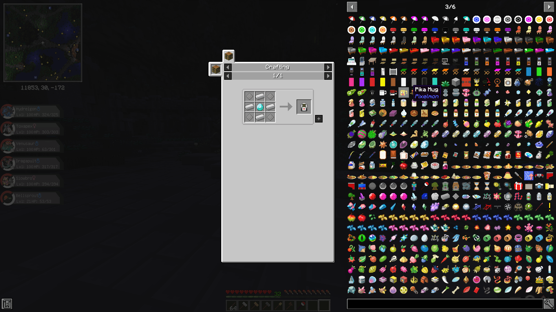 MirageCraft Pixelmon screenshot
