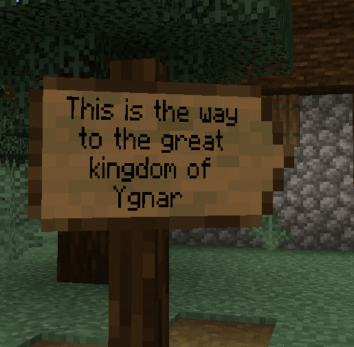 Signpost screenshot