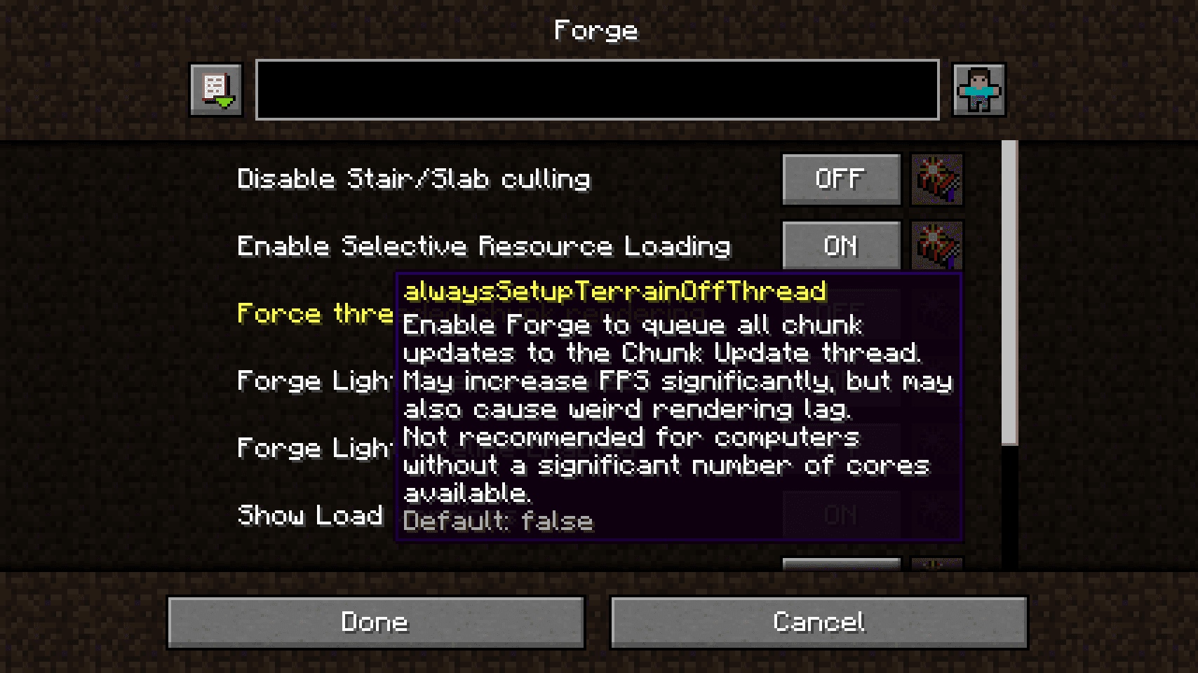 Forge Config Screens [Archived] screenshot