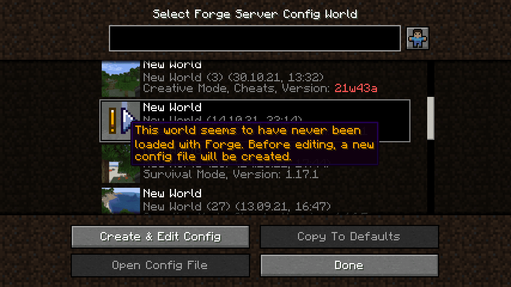 Forge Config Screens [Archived] screenshot