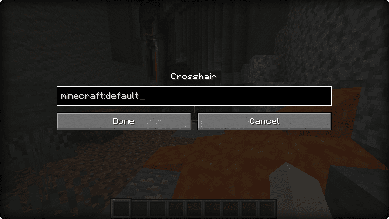 Configured screenshot