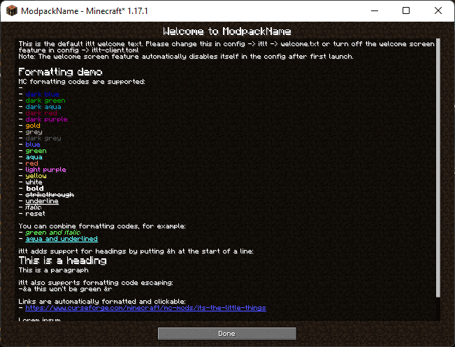 It's the little things screenshot