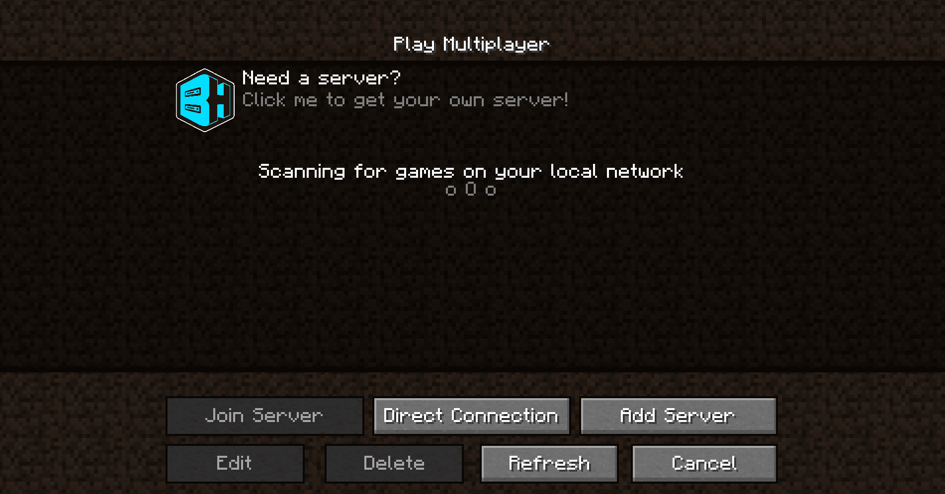 BisectHosting Server Integration Menu [FABRIC] screenshot