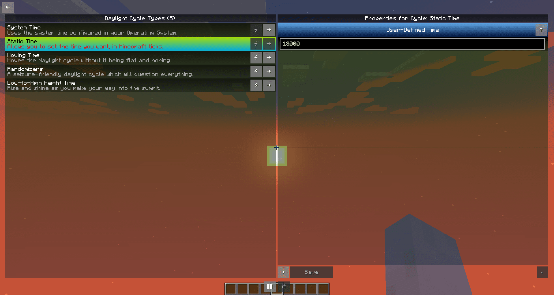DaylightChangerStruggle screenshot
