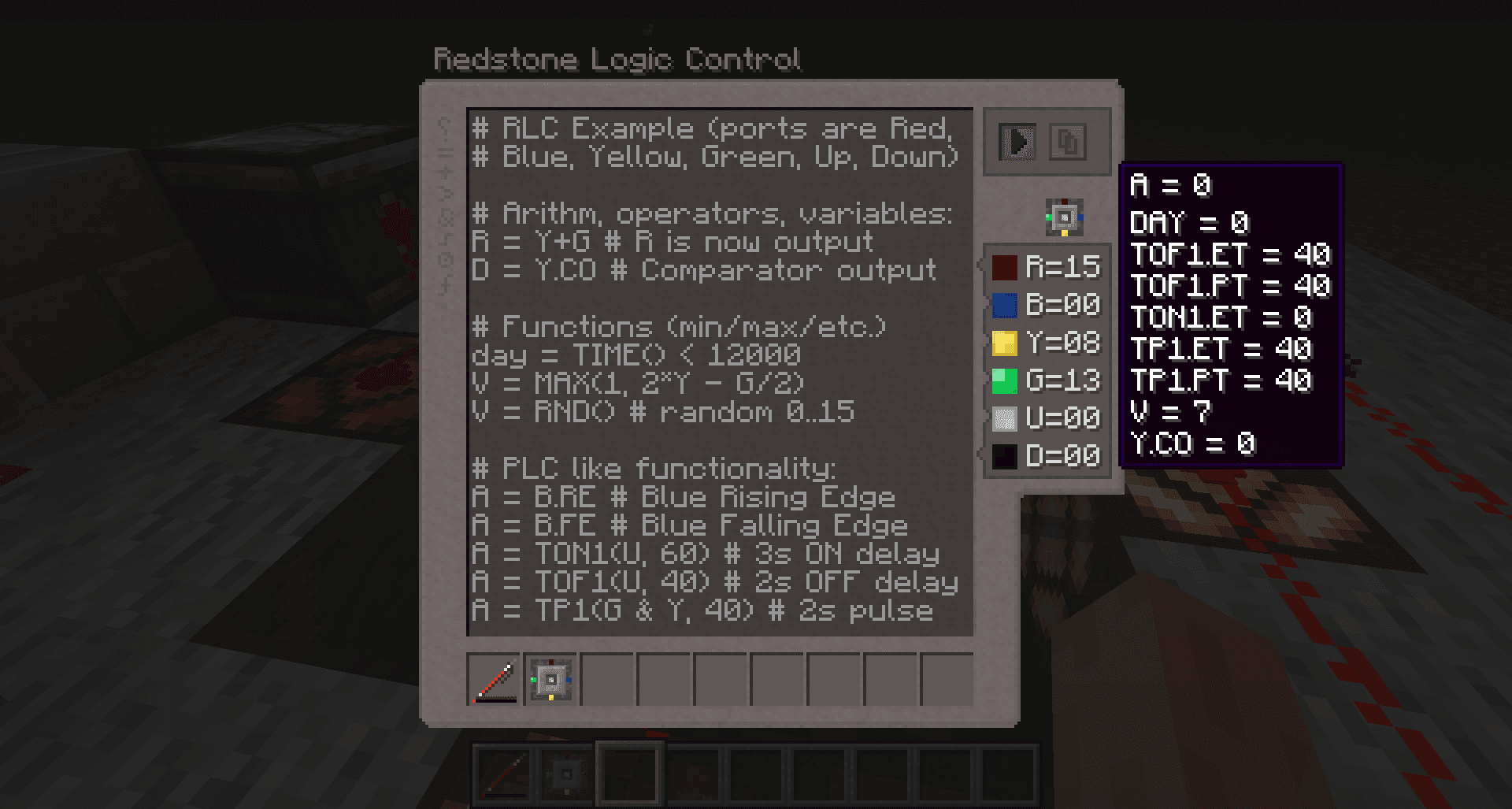 Redstone Pen screenshot