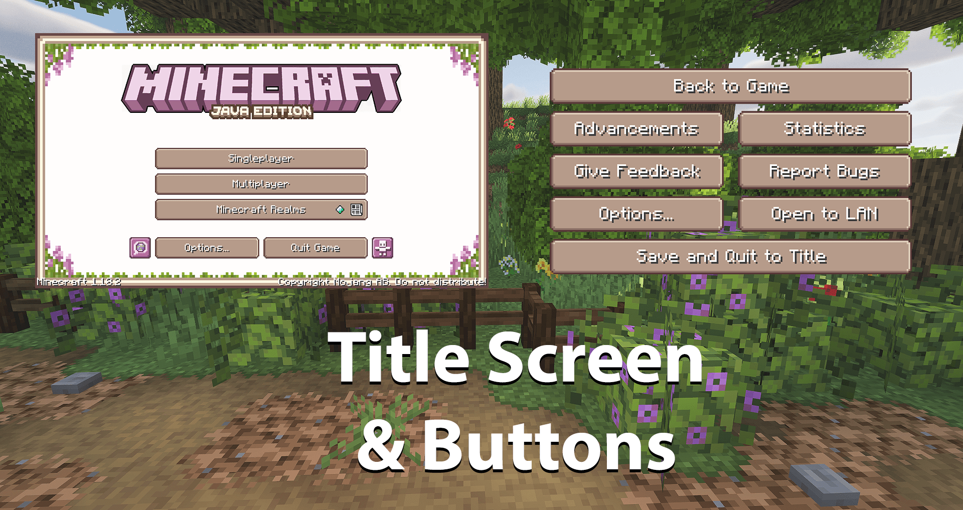 Overgrown Flowery GUI screenshot