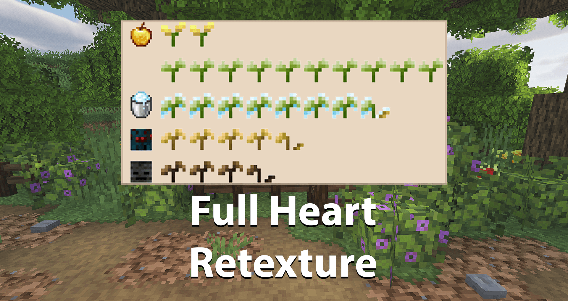 Overgrown Flowery GUI screenshot