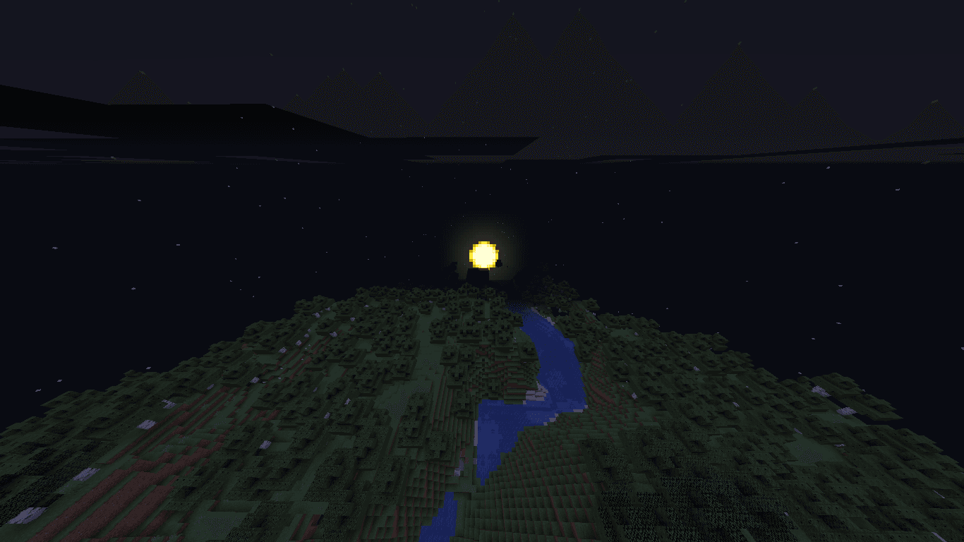 Mahi's Better Sky, Bedrock Support! screenshot
