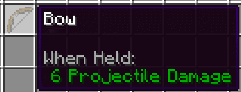 Projectile Damage Attribute [Fabric & Forge] screenshot