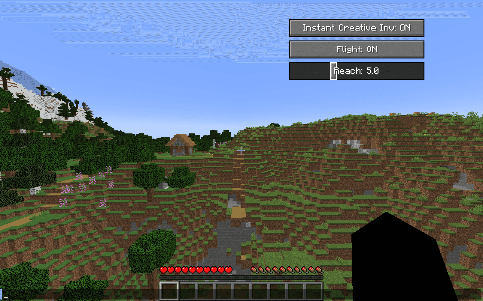 Cheat Mode (Creative Inventory in Survival) screenshot
