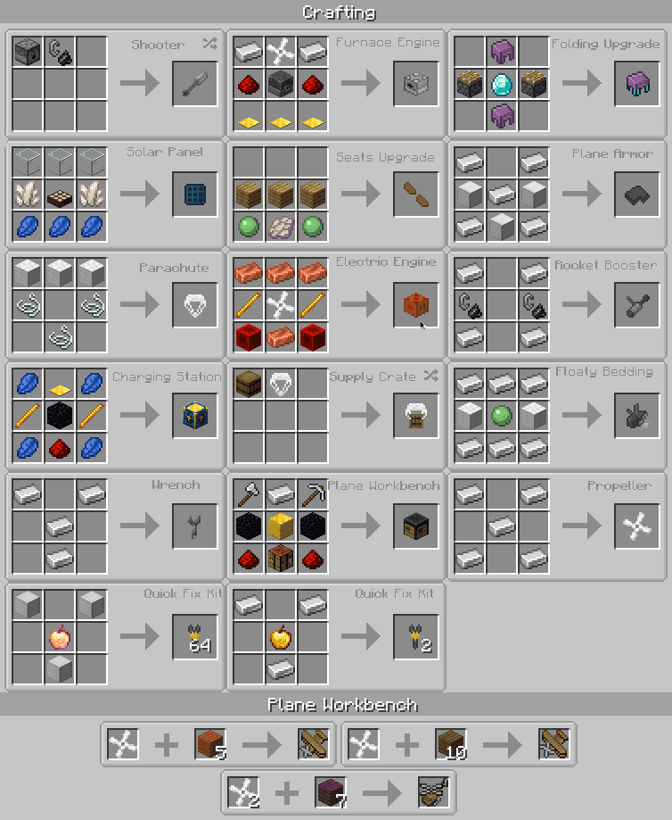 Simple Planes (NeoForge) screenshot