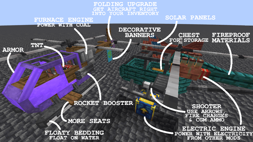 Simple Planes (NeoForge) screenshot