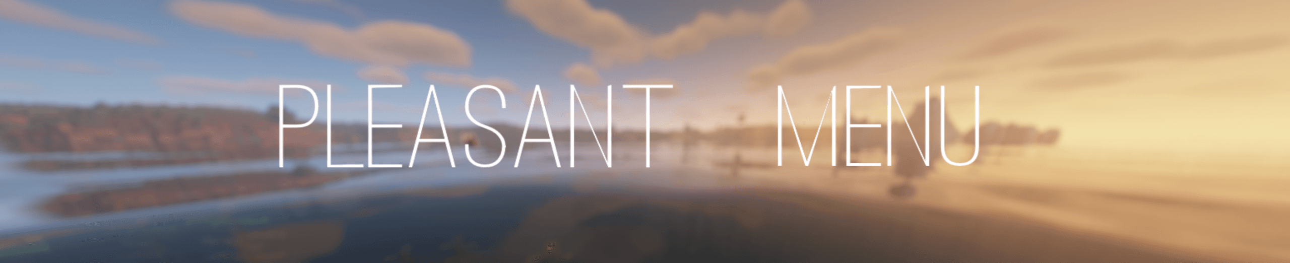Pleasant Menu screenshot