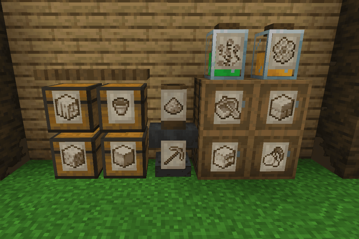 Storage Labels screenshot