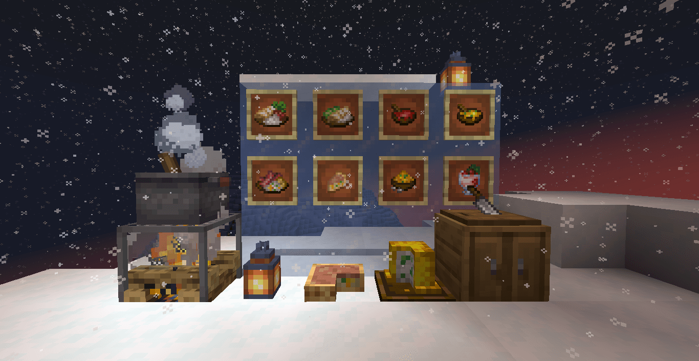 Large Meals (An Add-on for Farmer's Delight) screenshot