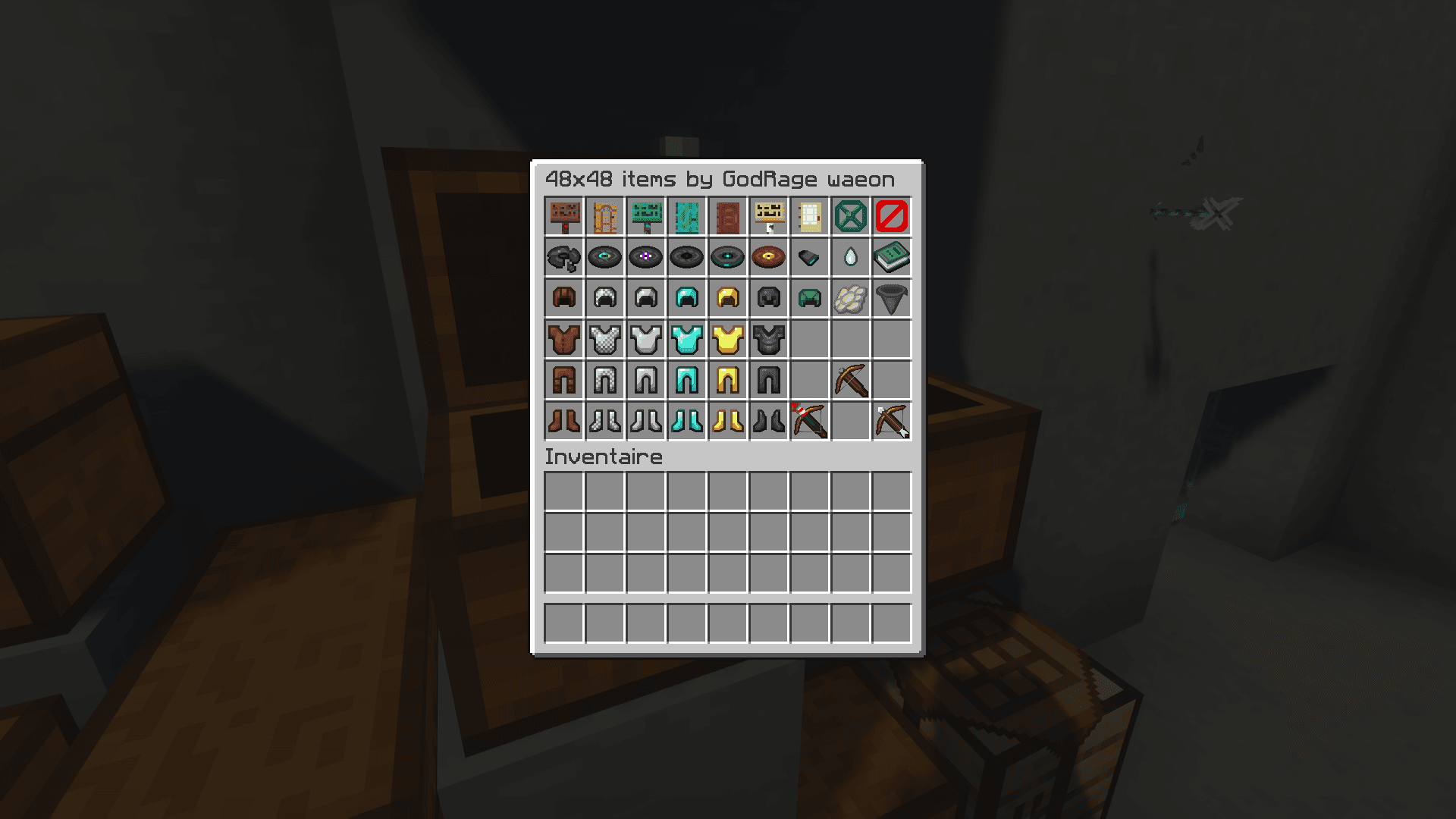 The 48x48 items Fonts (GUI Scale 3x) screenshot