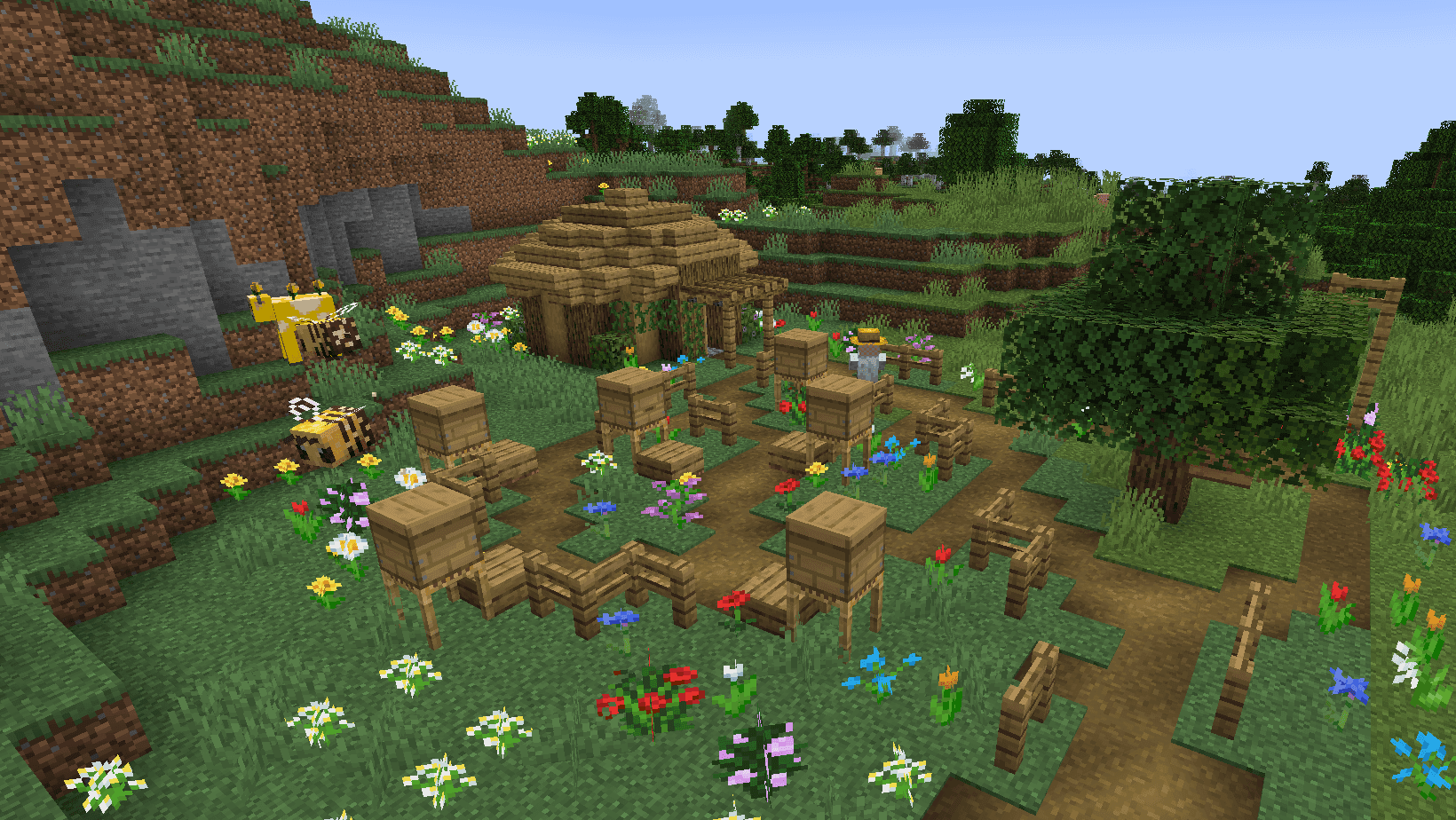 Friends&Foes - Beekeeper Hut (Fabric/Quilt) screenshot