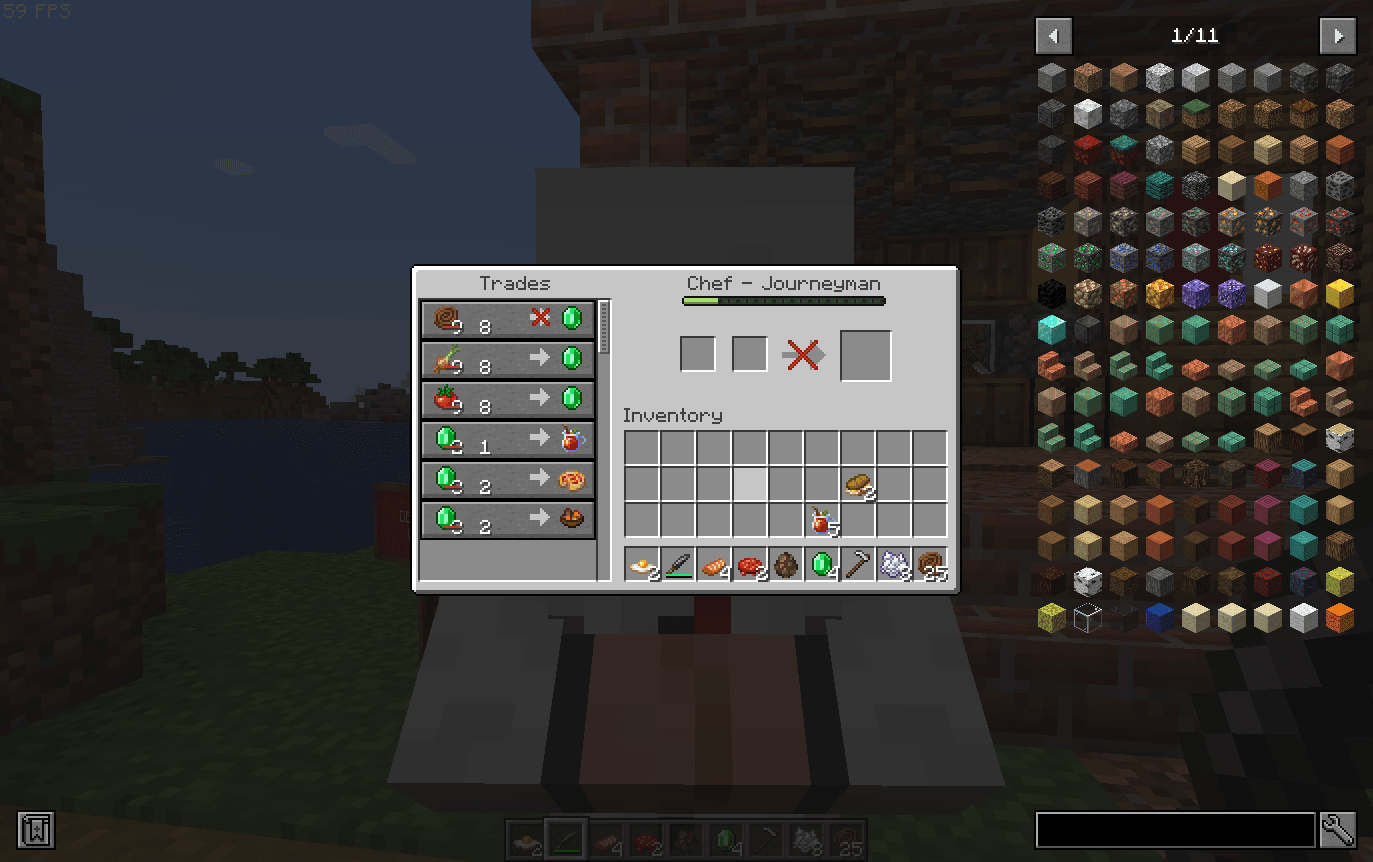 Chef's Delight [Fabric] - Farmer's Delight Villagers screenshot