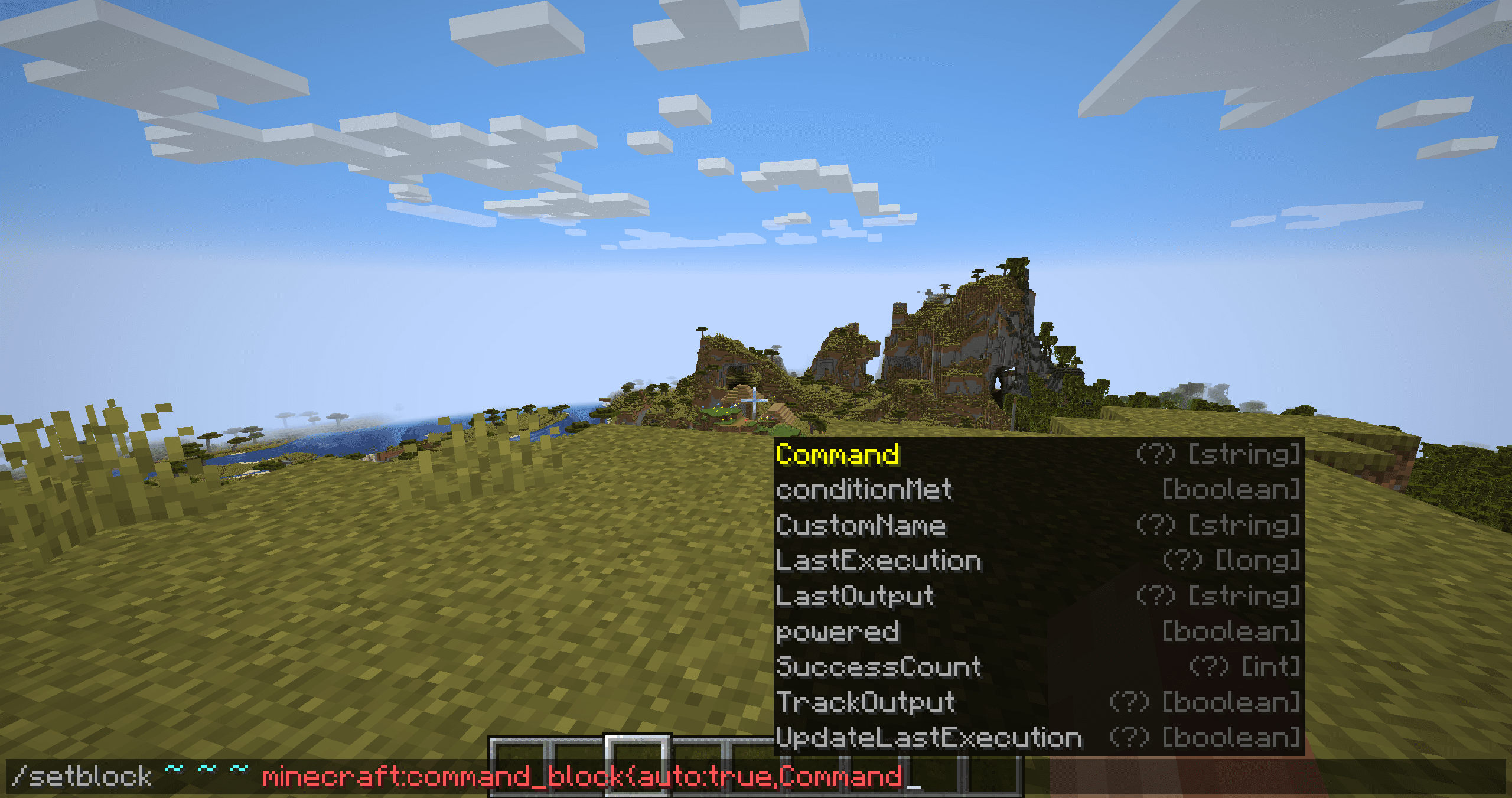 NBT Autocomplete screenshot