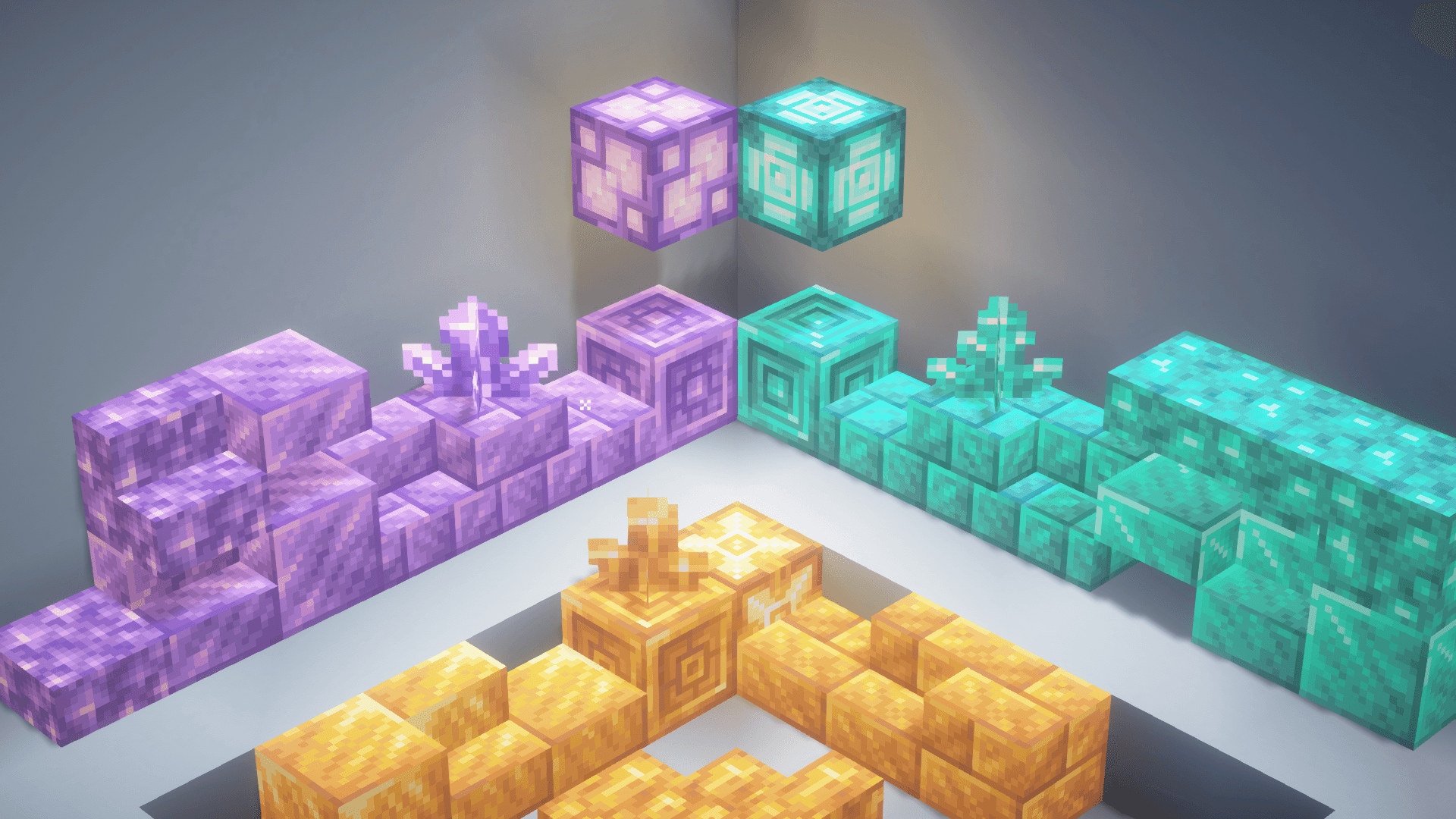 All Glowing + (ores, mobs and w/ more supports) screenshot