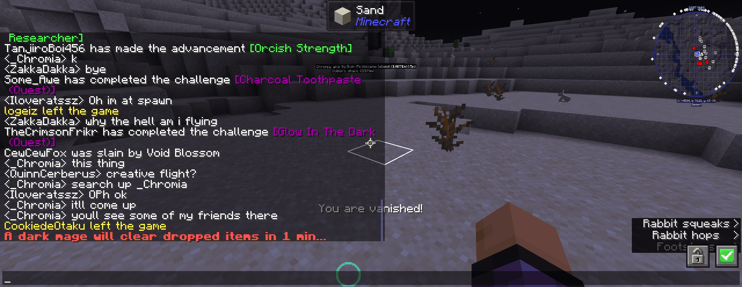 DarkTimer - RPG Clear Entity Lag screenshot