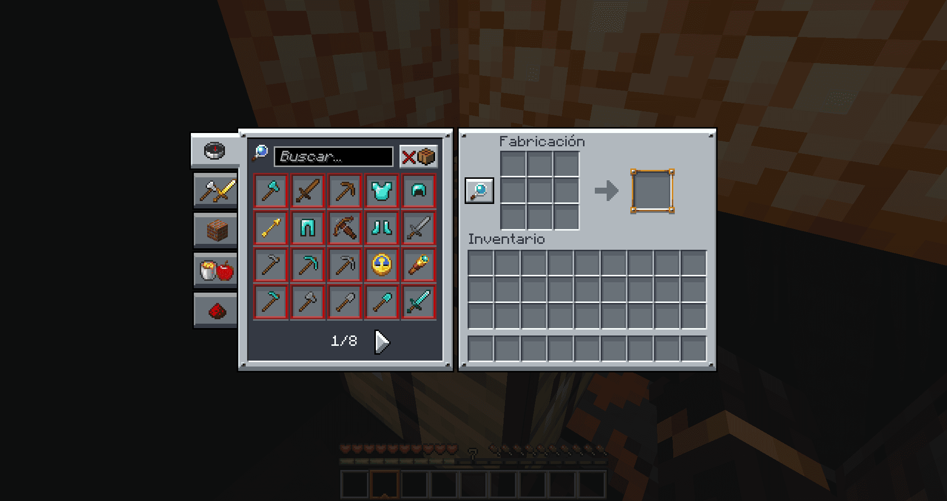 Mandala's GUI - White mode screenshot