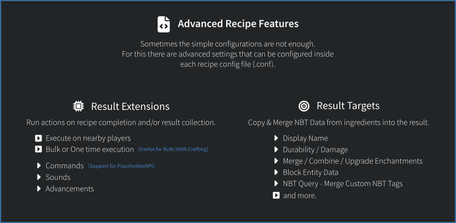CustomCrafting | Advanced Custom Recipes screenshot