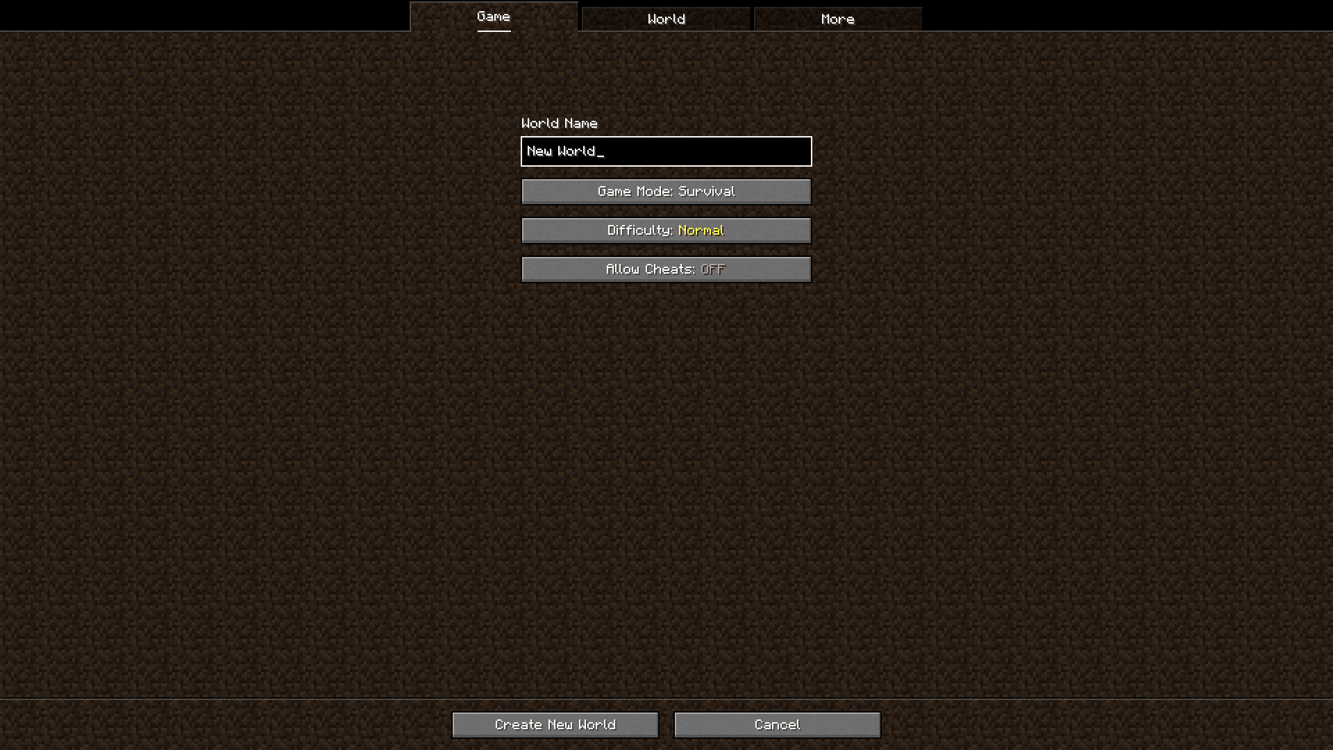 More Readable Settings screenshot