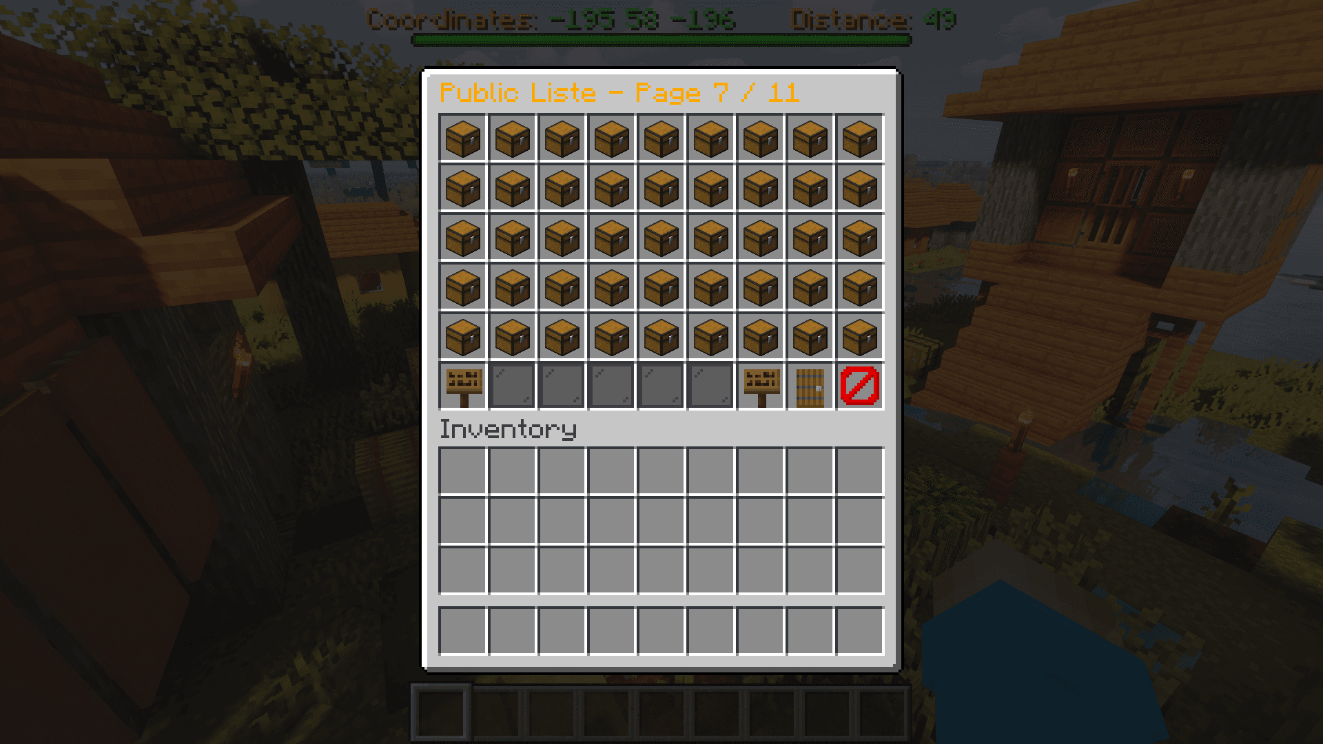 Positionator screenshot