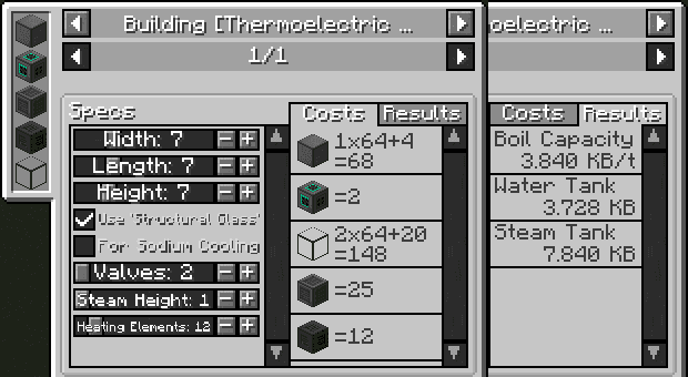 Just Enough Mekanism Multiblocks screenshot