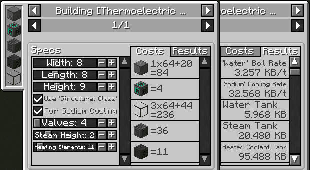 Just Enough Mekanism Multiblocks screenshot