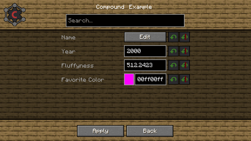 Carbon Config screenshot