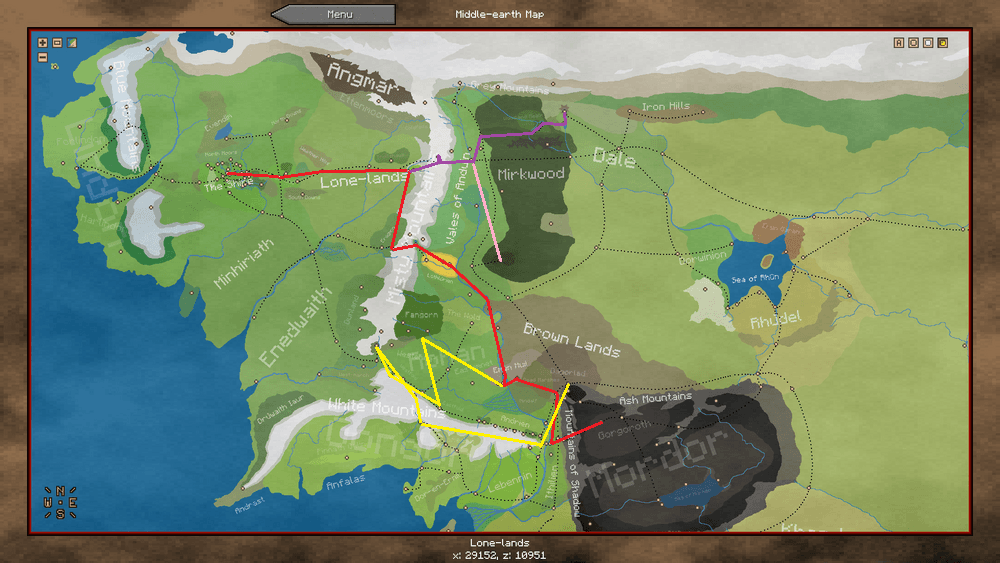LOTR - Welcome to Middle-earth (By Pacman) screenshot