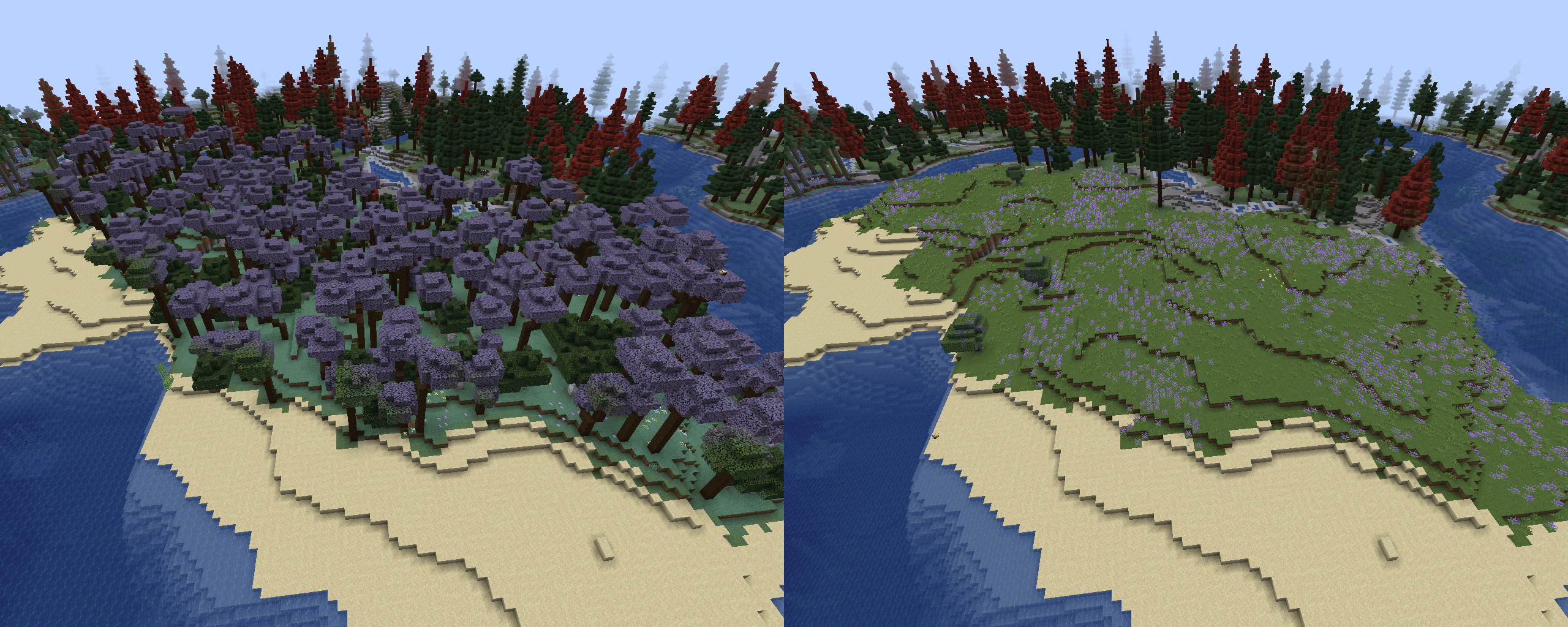 Biome Replacer screenshot