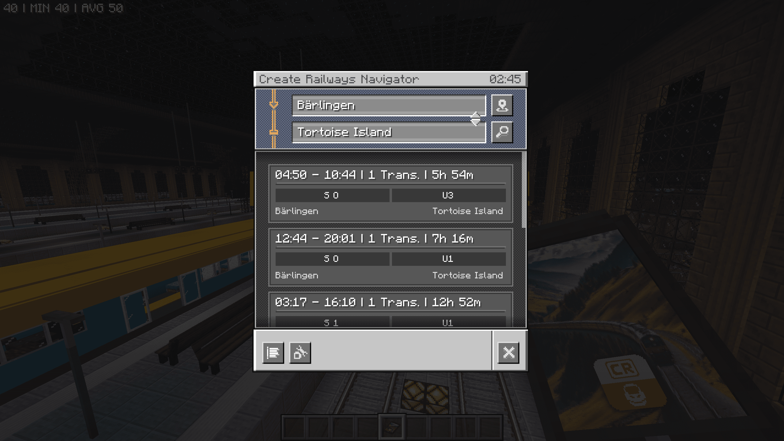 Create Railways Navigator screenshot