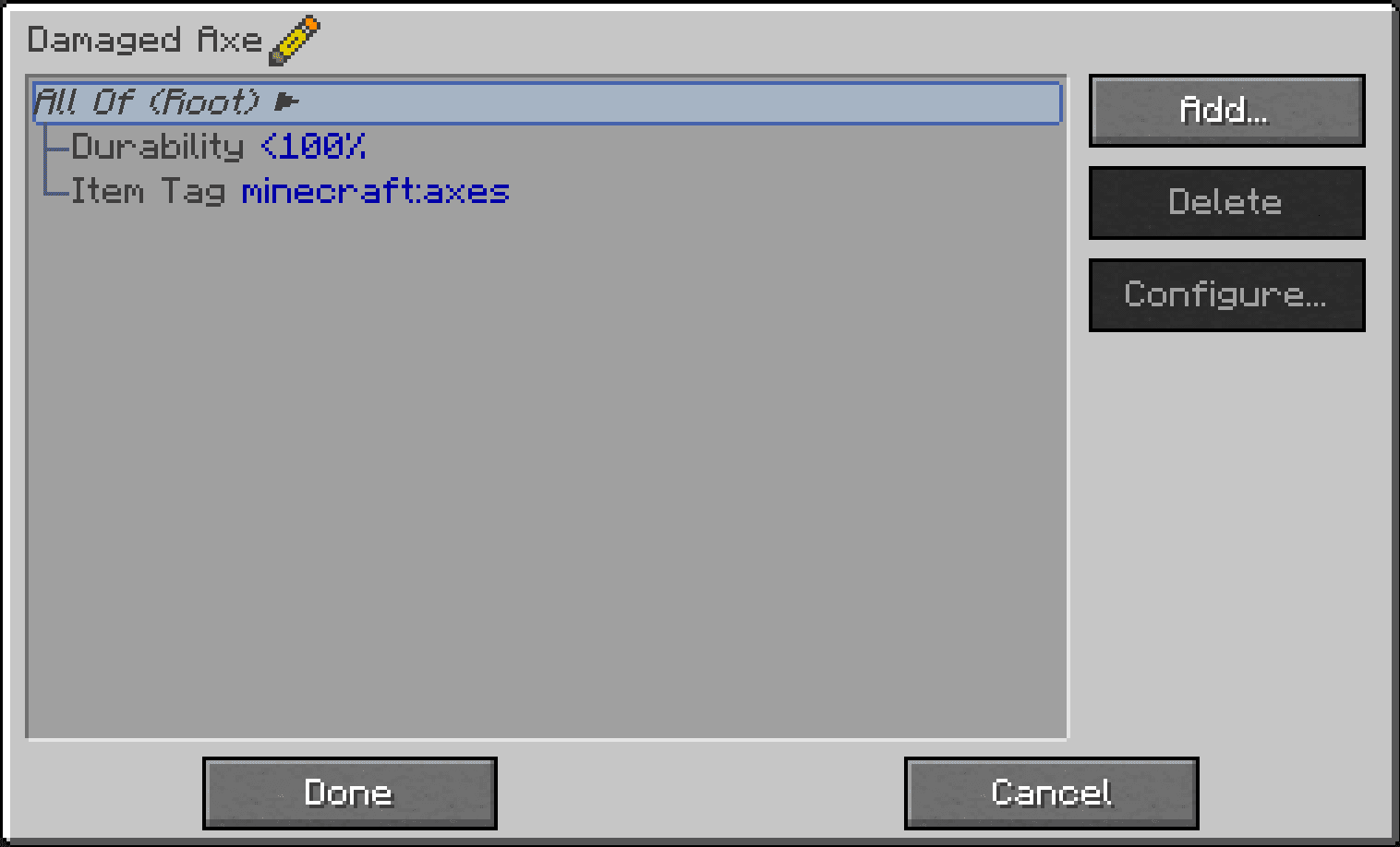 FTB Filter System screenshot